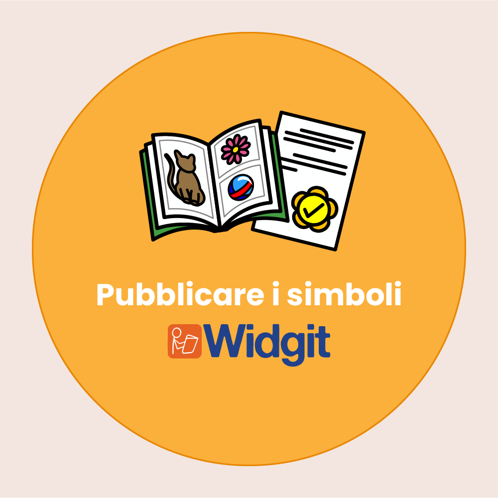 Pubblicare con i simboli Widgit