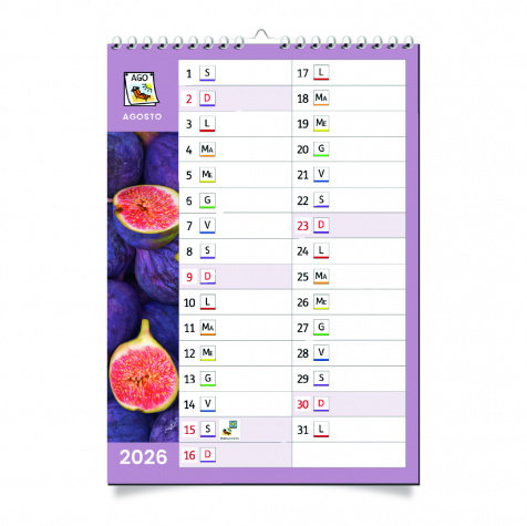 Calendario Symbook 2026